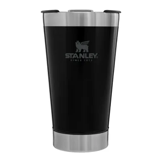 لیوان دوجداره استیل استنلی ۱۶oz رنگ مشکی مات Black